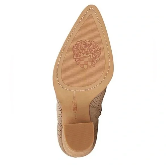 COPY - NWOB Vince Camuto Cava Ankle Suede Bootie Size 10 - Picture 5 of 5